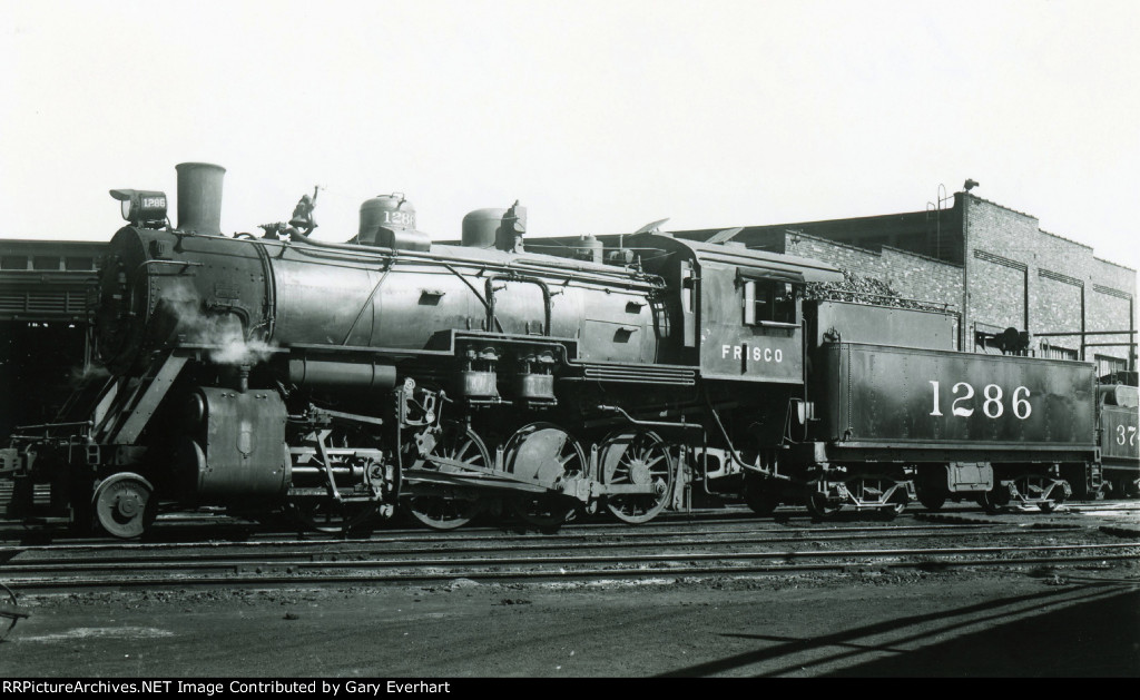 SLSF 2-8-0 #1286 - St Louis-San Francisco (Frisco)